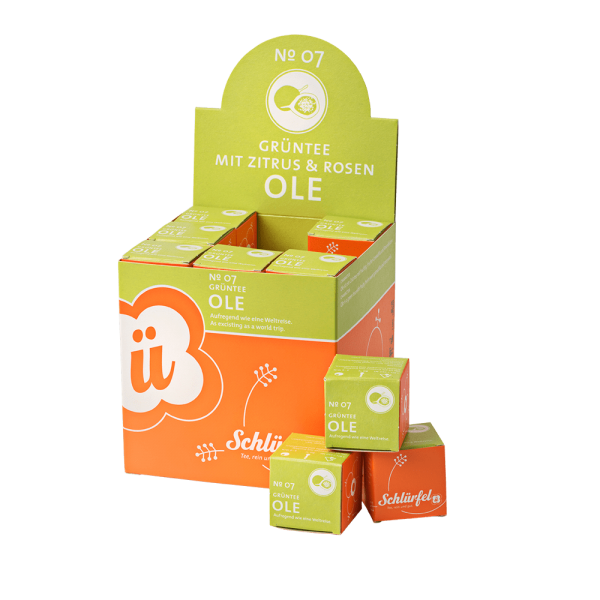 Schwarz-/Grünteemischung „Ole“ NO. 07 - Schlürfel
