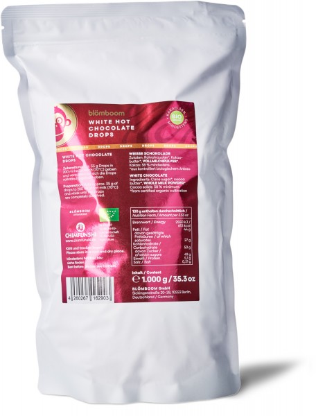 White Hot Chocolate Drops