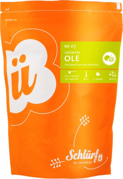 Schwarz-/Grünteemischung „Ole“ No. 07