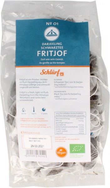 Darjeeling "Fritjof" NO. 01 - Tüüte