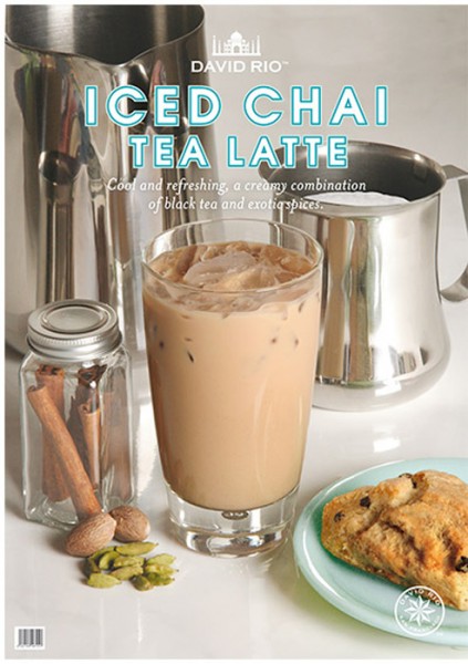 Plakat - "Iced Chai Tea Latte"